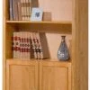 63672D Alder 36 X 72 H Shaker Bookcase W/ Doors
