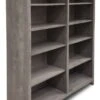 64860 48″ X 60″ Alder Shaker Bookcase