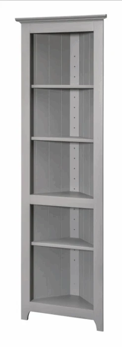 72272 Pine Open Corner Shelf -Wilmington 72272SG