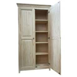 73672 Pine Two Door Pantry -Wilmington 73672 1