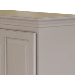 73672 Pine Two Door Pantry -Wilmington 73672SG AG Detail