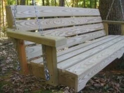 741SS Weathercraft 4′ Pressure Treated Pine Swing -Wilmington 741ss 3 10001379 29990