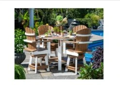 742B/C Poly 42″ Round Dining Table -Wilmington 742C