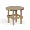 76 Poly Round Side Table