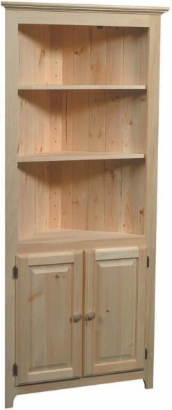 73272 Pine Corner Cabinet