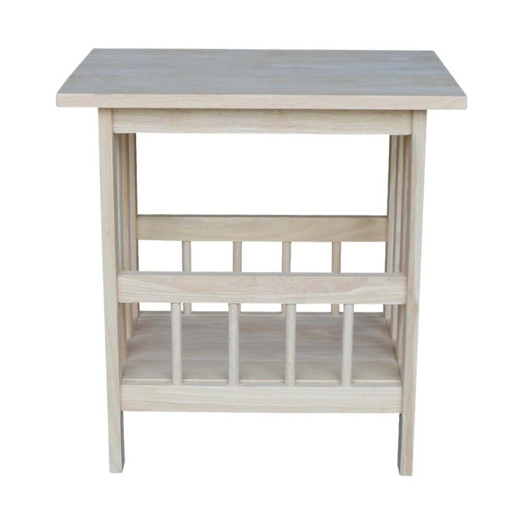 9836 Mission Magazine End Table 2 9836 Mission Magazine End Table - Image 2