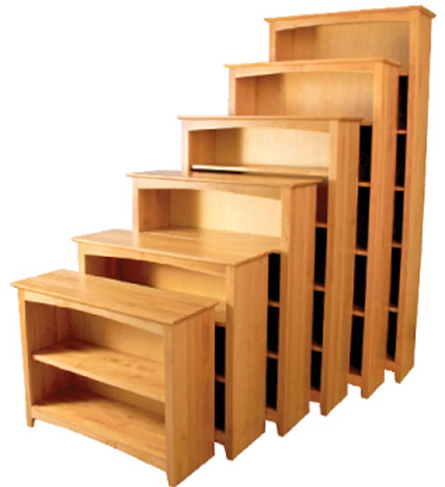 64884 48″ X 84″ Alder Shaker Bookcase 1 64884 48″ X 84″ Alder Shaker Bookcase