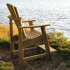 401-500SSRTA RTA Pressure Treated Balcony Pub Chair