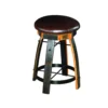 BC-275 Fighting Creek Bar Stool With Round Steel Cushions