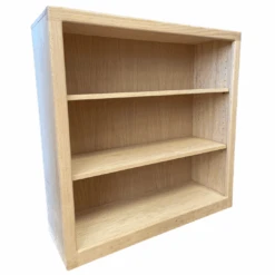 BCK3636/12CT Oak 36 Wide X 36 High Contemporary Bookcase -Wilmington BCK3636 12CT 1