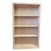 BCK3660/12CT Oak 36 Wide X 60 High Contemporary Bookcase