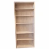 BCK3672/12CT Oak 36 Wide X 72 High Contemporary Bookcase