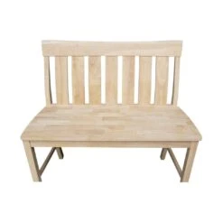 BE-132 Ava Counter Height Bench -Wilmington BE 132 WOODGRAIN