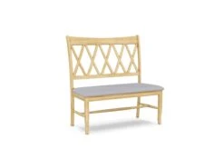 BE-20-F6 Upholstered XX Back Bench 13 BE-20-F6 Upholstered XX Back Bench -Wilmington BE 20 F37