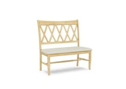 BE-20-F6 Upholstered XX Back Bench 16 BE-20-F6 Upholstered XX Back Bench -Wilmington BE 20 F55
