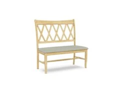 BE-20-F6 Upholstered XX Back Bench 17 BE-20-F6 Upholstered XX Back Bench -Wilmington BE 20 F56