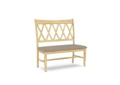 BE-20-F6 Upholstered XX Back Bench 19 BE-20-F6 Upholstered XX Back Bench -Wilmington BE 20 F67