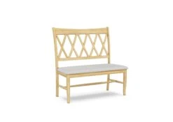 BE-20-F6 Upholstered XX Back Bench 20 BE-20-F6 Upholstered XX Back Bench -Wilmington BE 20 F83