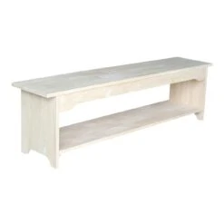 BE-60 60″ Wide Brookstone Bench -Wilmington BE 60 SIDE RIGHT