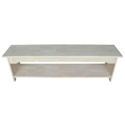 BE-60 60″ Wide Brookstone Bench -Wilmington BE 60 WOODGRAINS