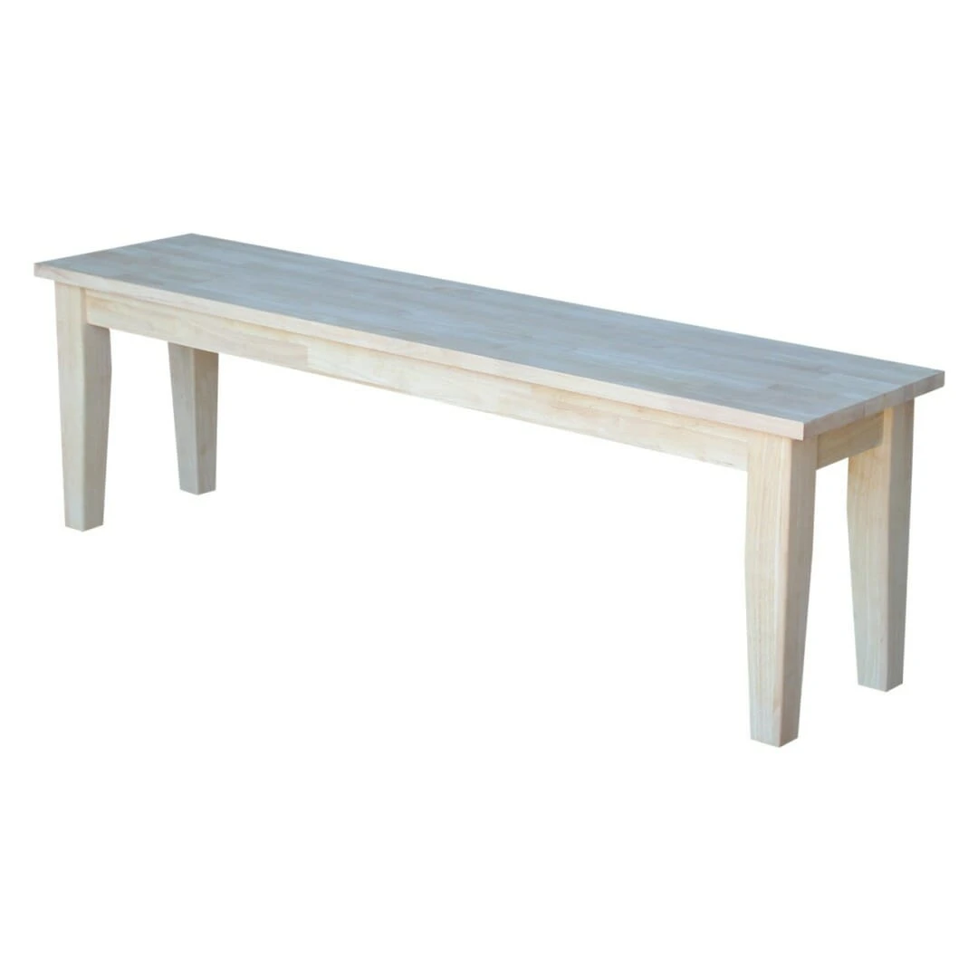 BE-60S 60″ Wide Shaker Bench 2 BE-60S 60″ Wide Shaker Bench - Image 2