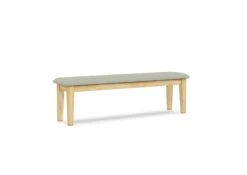 BE-1560-F6 Upholstered Boulder Bench -Wilmington BE 60S F56 1