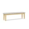 BE-1560-F6 Upholstered Boulder Bench