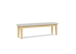 BE-1560-F6 Upholstered Boulder Bench