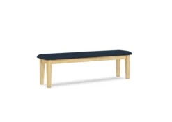 BE-1560-F6 Upholstered Boulder Bench -Wilmington BE 60S F82 1