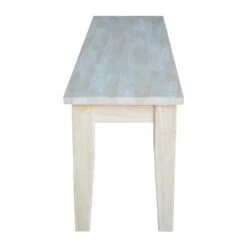 BE-60S 60″ Wide Shaker Bench 8 BE-60S 60″ Wide Shaker Bench -Wilmington BE 60S SIDE