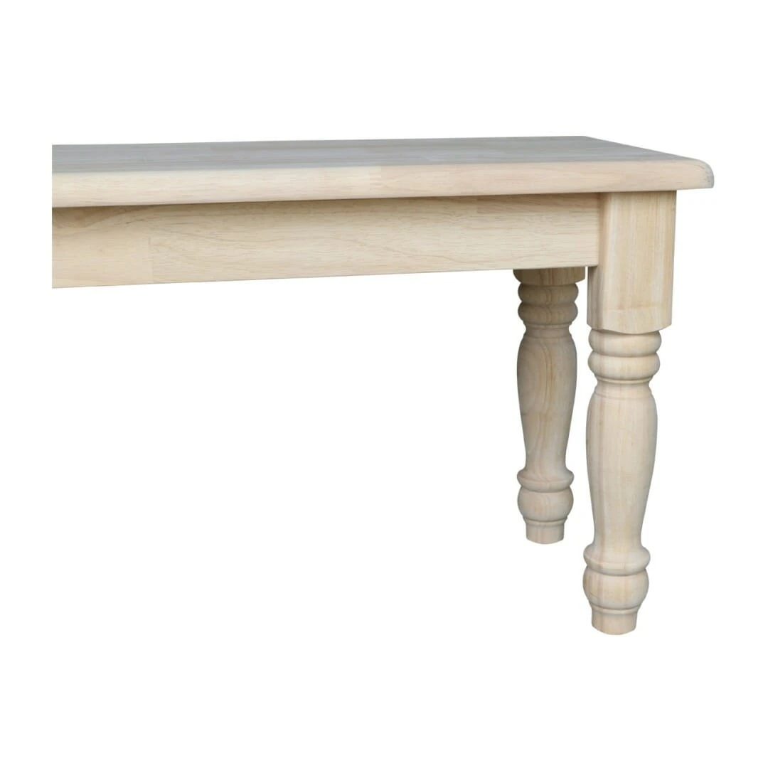 BE-60T 60″ Wide Farmhouse Bench 5 BE-60T 60″ Wide Farmhouse Bench - Image 5
