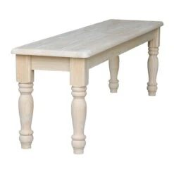 BE-72 72″ Wide Farmhouse Bench -Wilmington BE 60T SIDE ALT 1