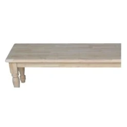 BE-60T 60″ Wide Farmhouse Bench 13 BE-60T 60″ Wide Farmhouse Bench -Wilmington BE 60T WOODGRAIN