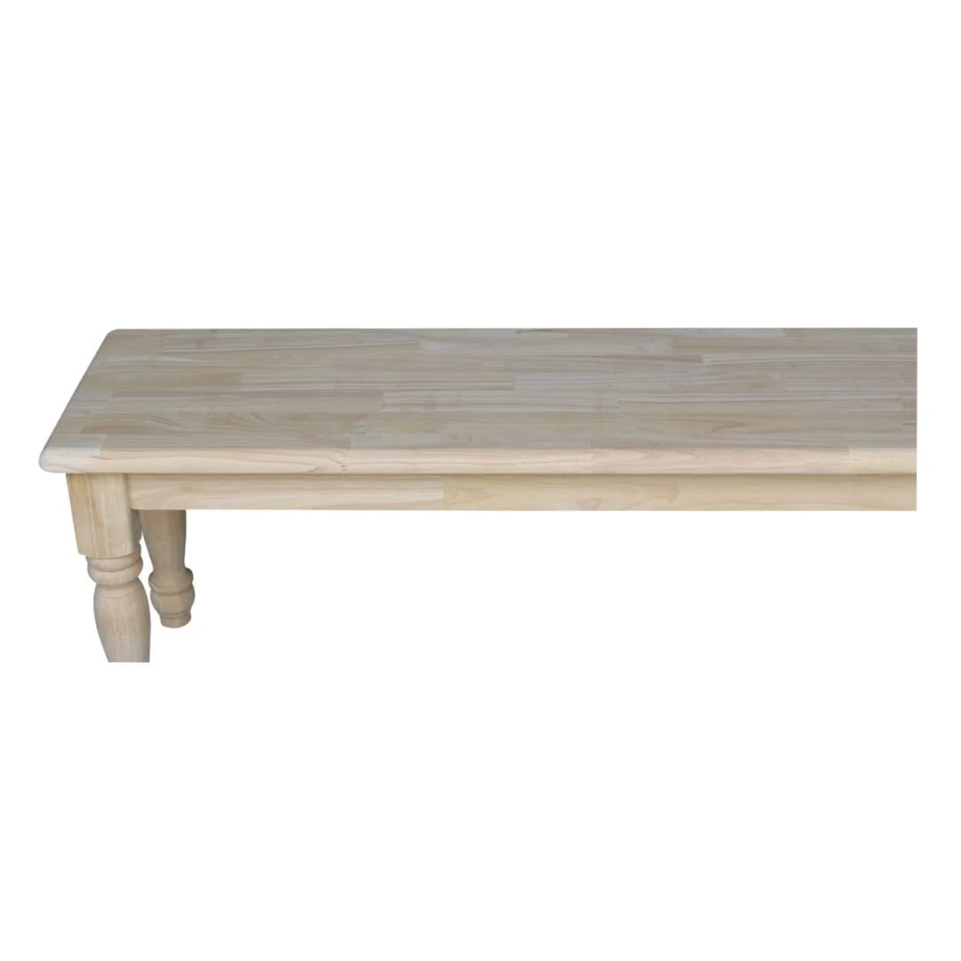BE-60T 60″ Wide Farmhouse Bench 7 BE-60T 60″ Wide Farmhouse Bench - Image 7