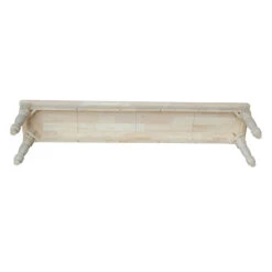 BE-72 72″ Wide Farmhouse Bench -Wilmington BE 72 UNDERNEATH 1