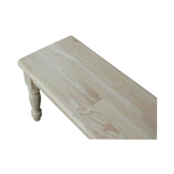 BE-72 72″ Wide Farmhouse Bench -Wilmington BE 72 WOOD GRAIN 1