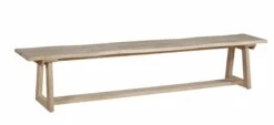 BE-9014TA/B Beaufort Live Edge Bench