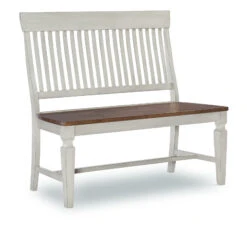 BE-65 Vista Slatback Bench -Wilmington BE79 65