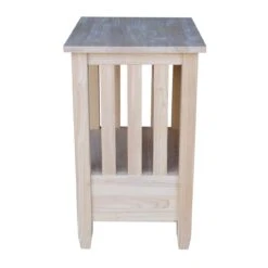 BJ6TD Mission End Table With Drawer 7 BJ6TD Mission End Table With Drawer -Wilmington BJ6TD SIDE