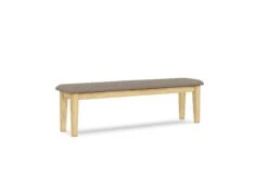 BE-1560-F6 Upholstered Boulder Bench -Wilmington Be 60S F58 1