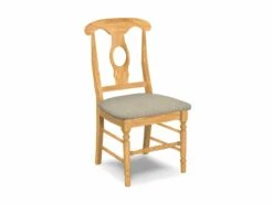 C-1202-F6-2 Upholstered Empire Chair 2-Pack -Wilmington C 1202 F49 Majorly Linen