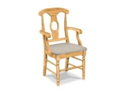 C-1202AB-F6 Upholstered Empire Arm Chair -Wilmington C 1202ABUPH F47 Beyond Mink