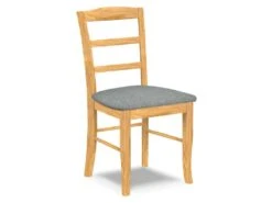 C-2-F6-2 Upholstered Madrid Chair 2 Pack -Wilmington C 2 F37 Pheobe Slate