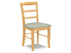 C-2-F6-2 Upholstered Madrid Chair 2 Pack -Wilmington C 2 F56 Greenlight Misty Gray