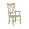 CI-20A Double X-Back Arm Chair