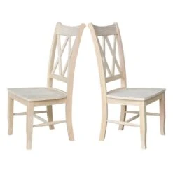 CI-20 Double X-Back Chair 2-Pack -Wilmington C 20P SIDE LEFT AND RIGHT