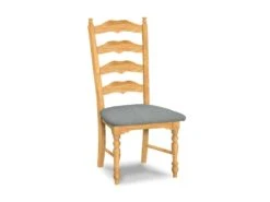 C-2170-F6-2 Upholstered Maine Ladder Back Chair 2 Pack 11 C-2170-F6-2 Upholstered Maine Ladder Back Chair 2 Pack -Wilmington C 2170 F37 Phoebe Slate 1