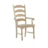 C-2170AB Maine Ladder Back Arm Chair