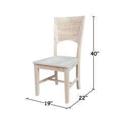 CI-48 Canyon Full Chair 2-pack -Wilmington C 48P DIMENSION