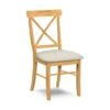 C-613-F6-2 Upholstered X Back Chair 2-Pack
